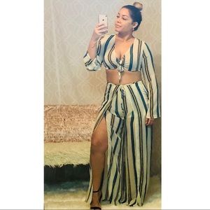 Stripe 2 piece set